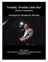 Twinkle, Twinkle Little Star Variations piano sheet music cover